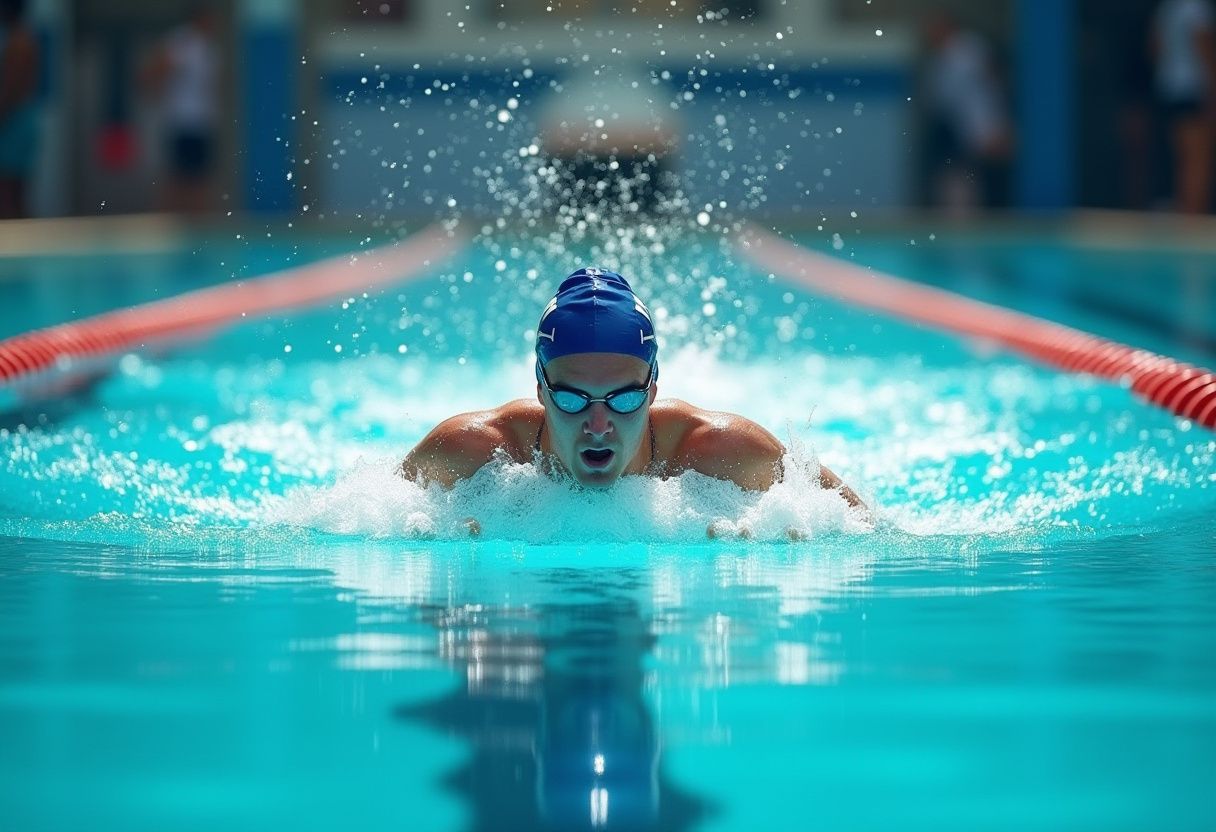 Analytics and Strategies for Swimming